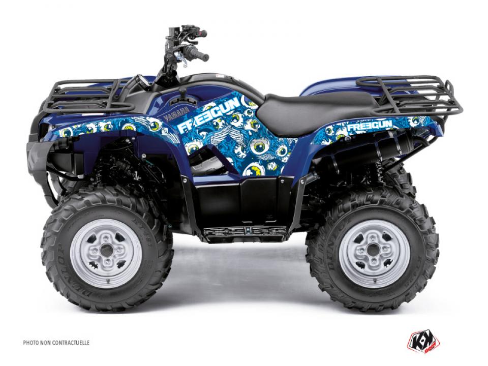 Autocollant stickers Kutvek pour Quad Yamaha 125 YFM Grizzly 2004 à 2013 Neuf