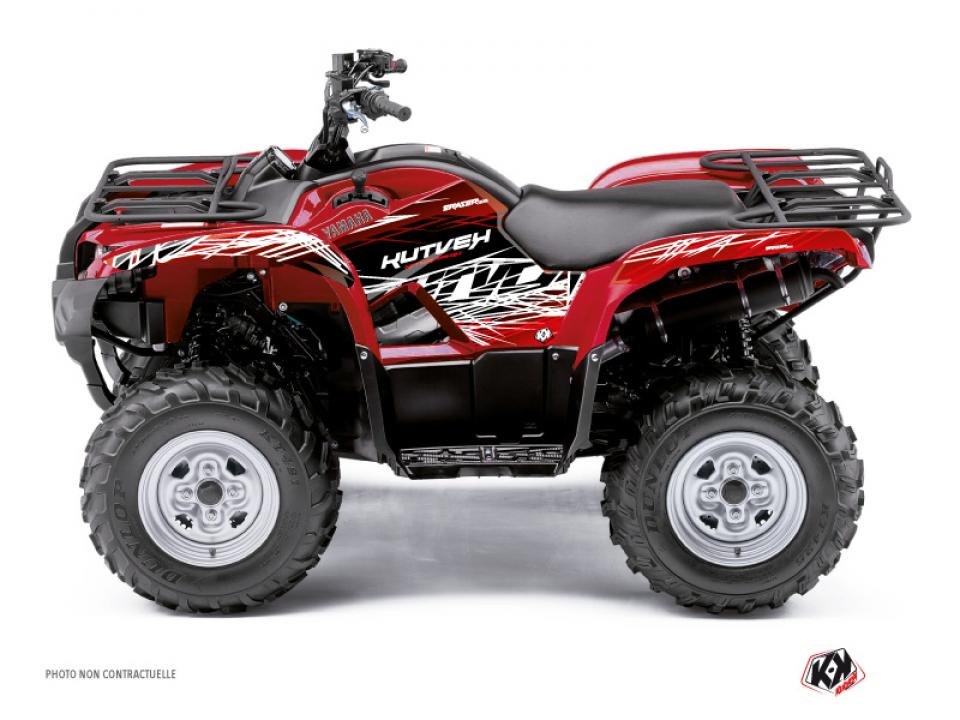 Autocollant stickers Kutvek pour Quad Yamaha 350 Yfm G Grizzly 2007 à 2017 Neuf
