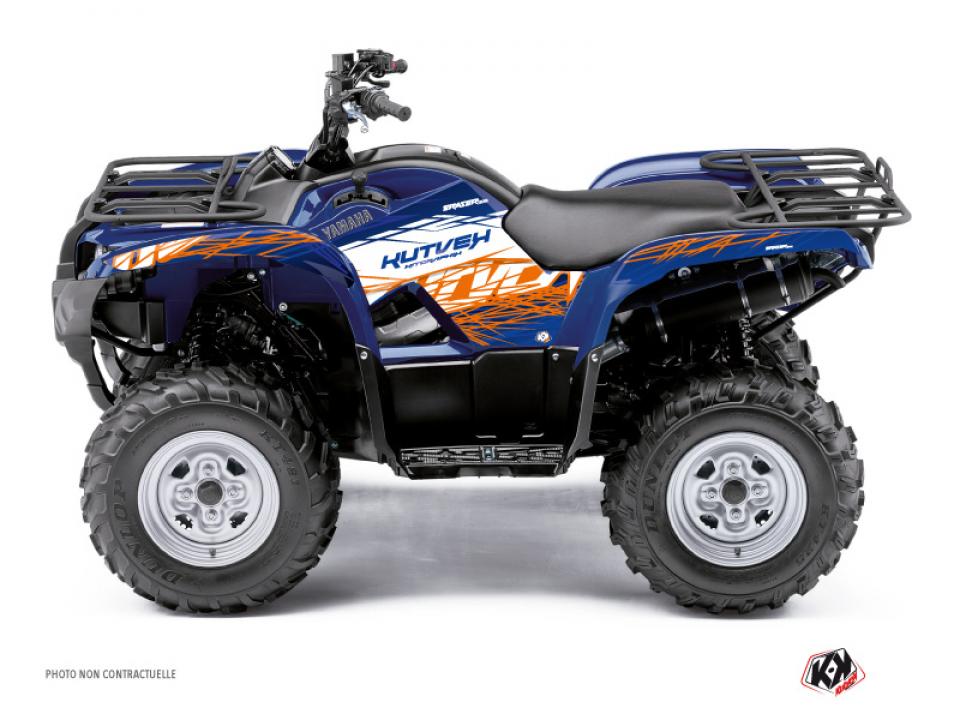 Autocollant stickers Kutvek pour Quad Yamaha 350 Yfm G Grizzly 2007 à 2017 Neuf