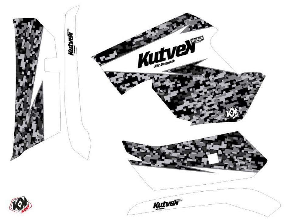 Autocollant stickers Kutvek pour Quad Yamaha 450 Yfm G Grizzly Eps 2009 à 2015 Neuf