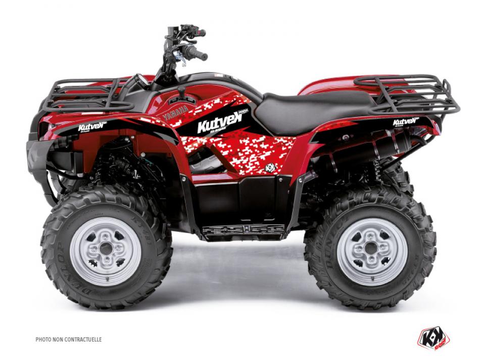 Autocollant stickers Kutvek pour Quad Yamaha 450 Yfm G Grizzly Eps 2009 à 2015 Neuf