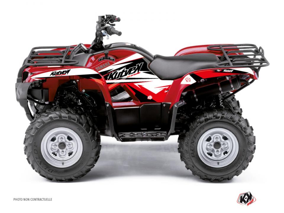 Autocollant stickers Kutvek pour Quad Yamaha 450 Yfm G Grizzly Eps 2009 à 2015 Neuf