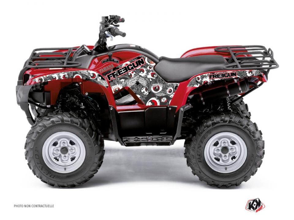 Autocollant stickers Kutvek pour Quad Yamaha 450 Yfm G Grizzly Eps 2009 à 2015 Neuf