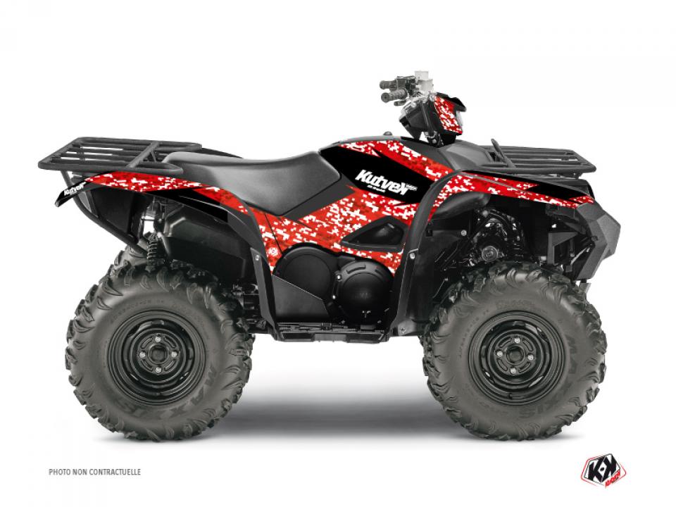 Autocollant stickers Kutvek pour Quad Yamaha 700 Yfm G Grizzly 2016 à 2018 Neuf