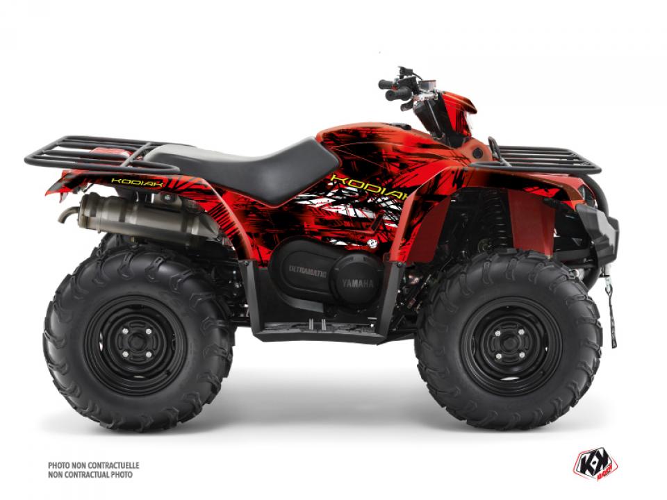 Autocollant stickers Kutvek pour Quad Yamaha 450 Yfm Fa Kodiak 2003 à 2007 Neuf