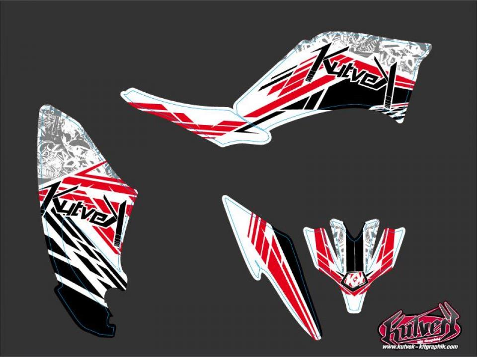 Autocollant stickers Kutvek pour Quad Yamaha 250 YFM R Raptor 2008 à 2013 Neuf