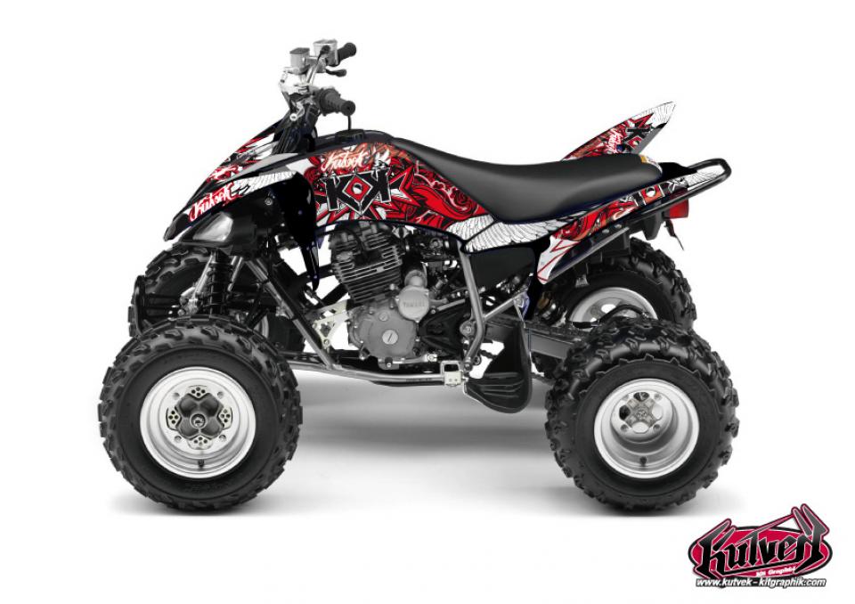 Autocollant stickers Kutvek pour Quad Yamaha 250 YFM R Raptor 2008 à 2013 Neuf