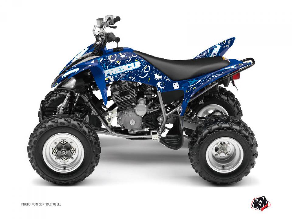 Autocollant stickers Kutvek pour Quad Yamaha 250 YFM R Raptor 2008 à 2013 Neuf