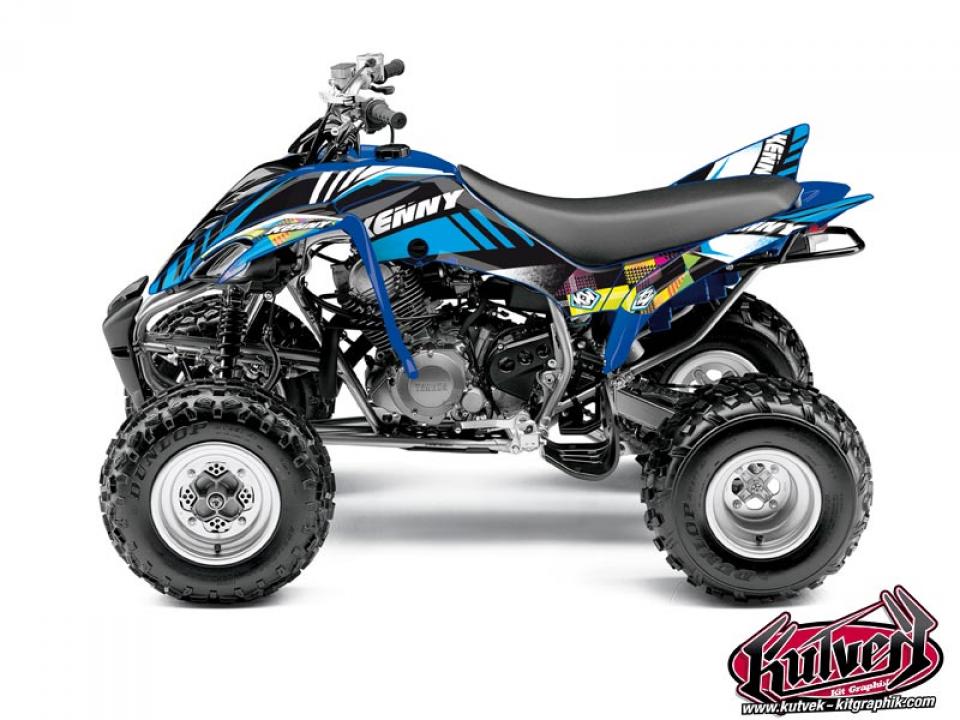 Autocollant stickers Kutvek pour Quad Yamaha 350 YFM R Raptor 2004 à 2013 Neuf