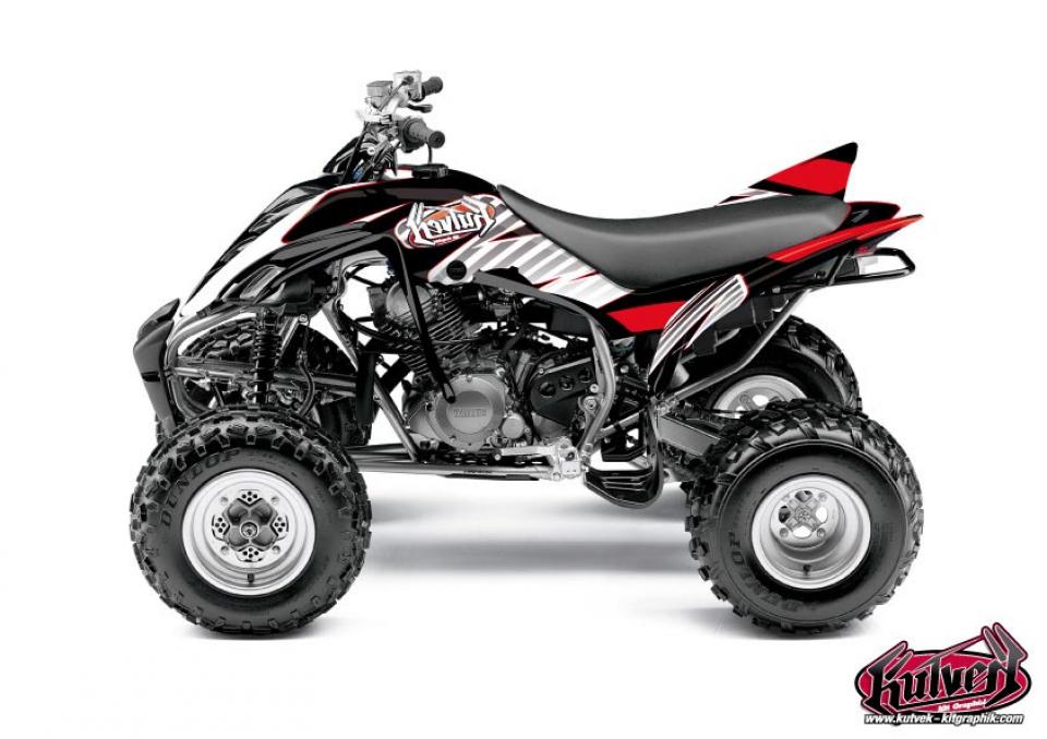 Autocollant stickers Kutvek pour Quad Yamaha 350 YFM R Raptor 2004 à 2013 Neuf