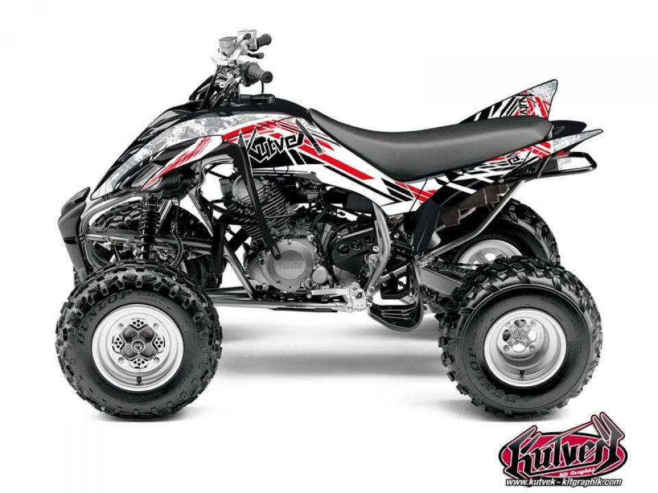 Autocollant stickers Kutvek pour Quad Yamaha 350 YFM R Raptor 2004 à 2013 Neuf