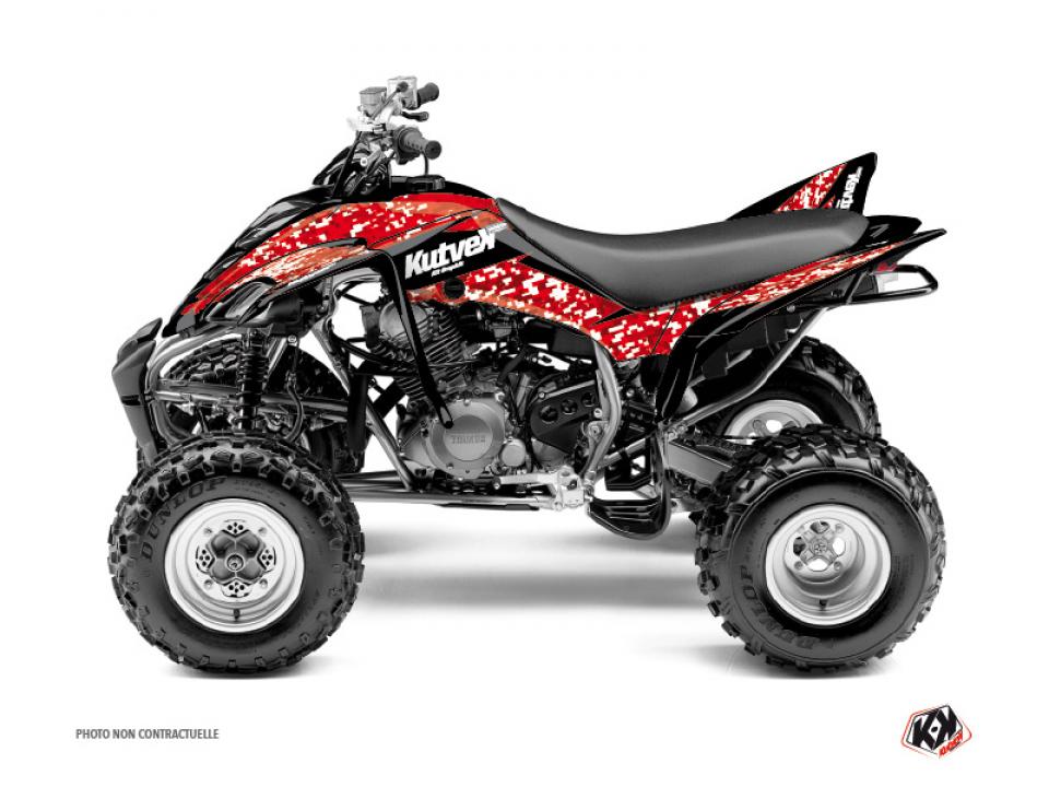 Autocollant stickers Kutvek pour Quad Yamaha 350 YFM R Raptor 2004 à 2013 Neuf