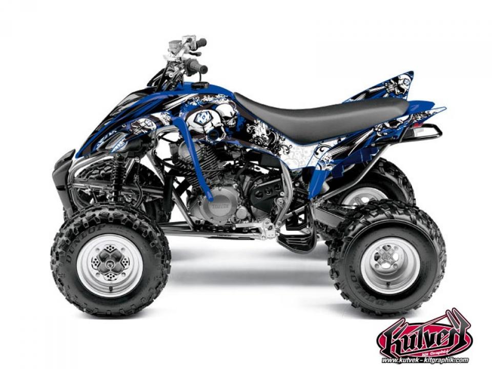 Autocollant stickers Kutvek pour Quad Yamaha 350 YFM R Raptor 2004 à 2013 Neuf