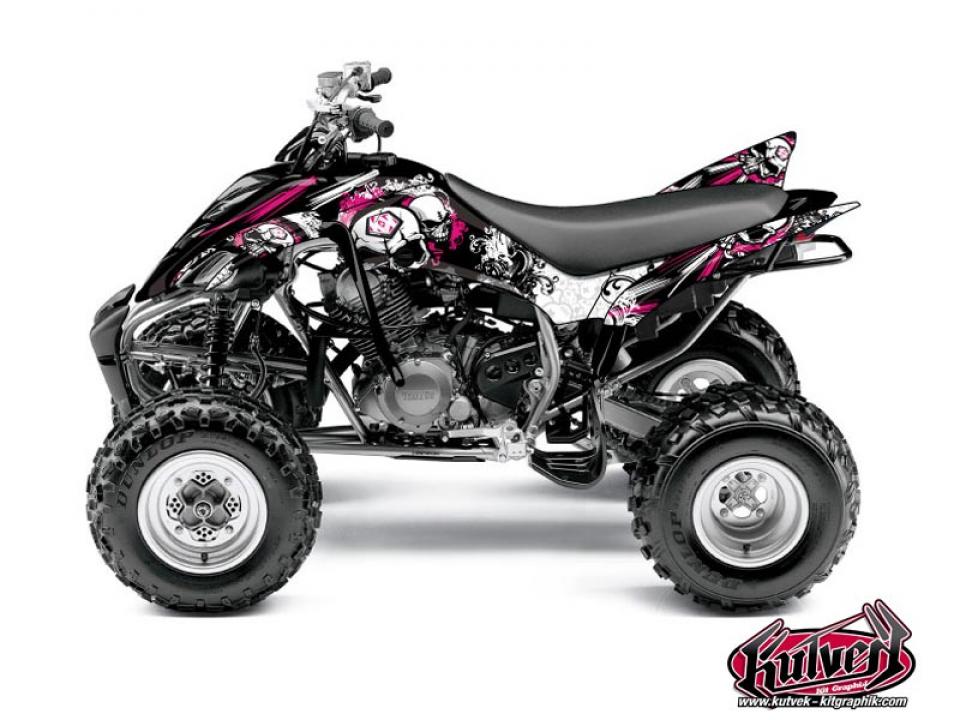 Autocollant stickers Kutvek pour Quad Yamaha 350 YFM R Raptor 2004 à 2013 Neuf