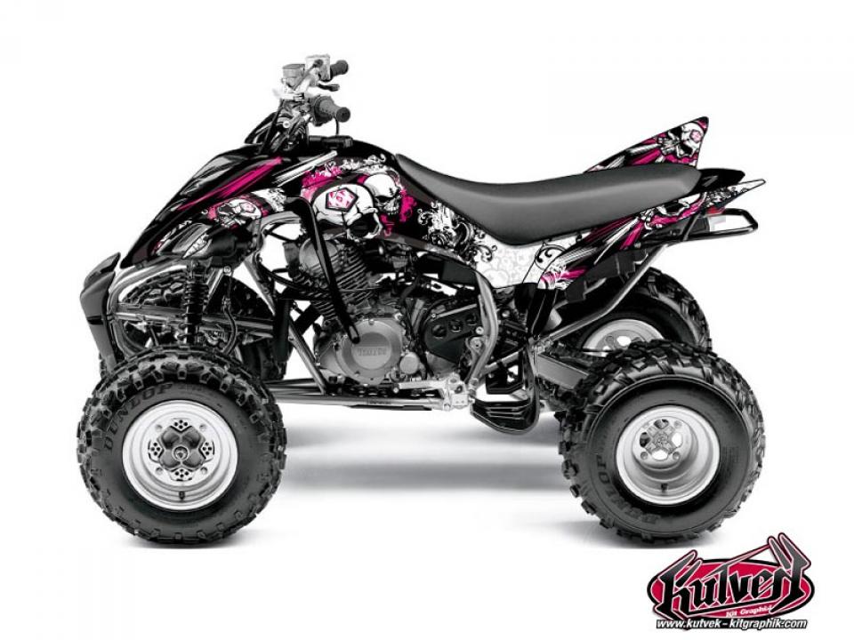 Autocollant stickers Kutvek pour Quad Yamaha 350 YFM R Raptor 2004 à 2013 Neuf