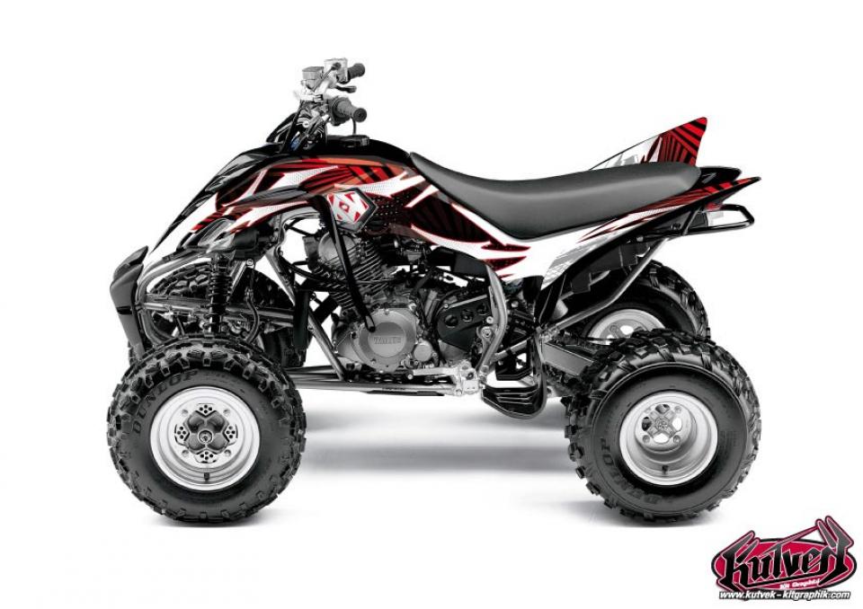 Autocollant stickers Kutvek pour Quad Yamaha 350 YFM R Raptor 2004 à 2013 Neuf