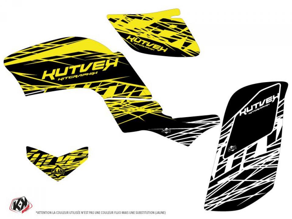 Autocollant stickers Kutvek pour Quad Yamaha 660 YFM R Raptor 2001 à 2005 Neuf