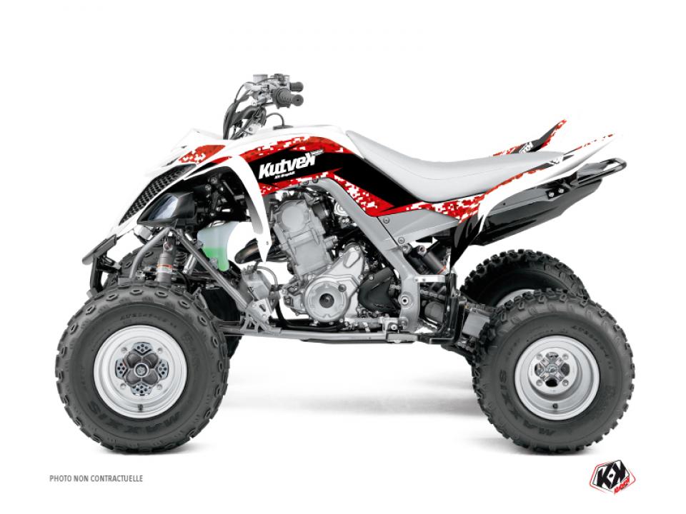 Autocollant stickers Kutvek pour Quad Yamaha 660 YFM R Raptor 2001 à 2005 Neuf