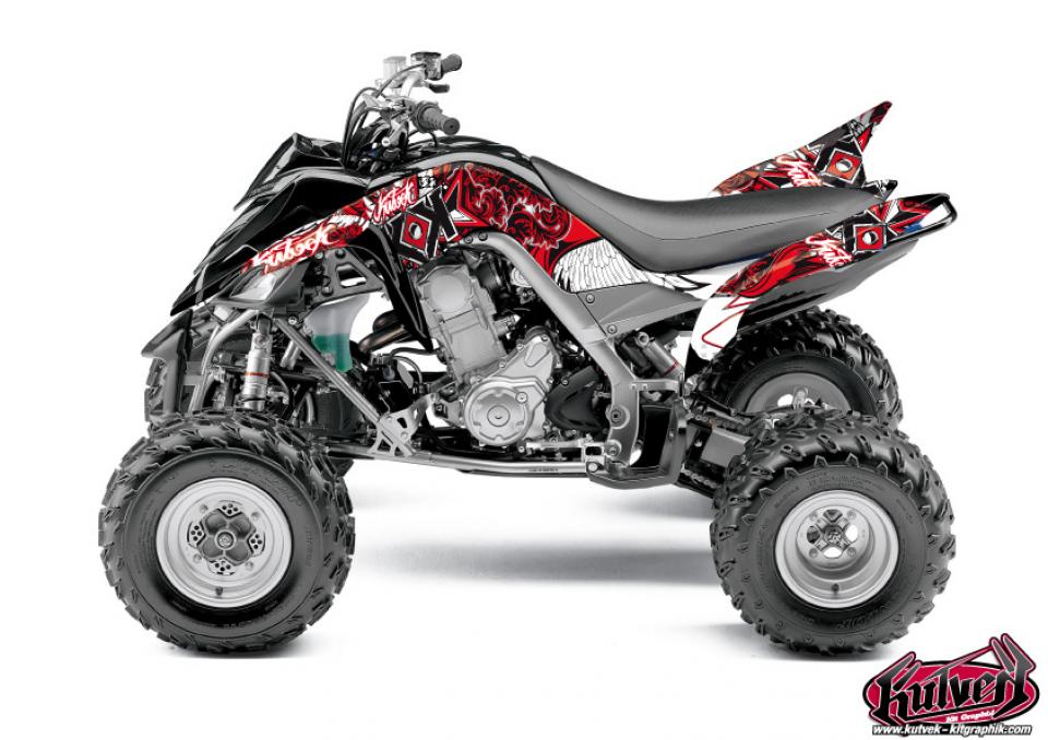 Autocollant stickers Kutvek pour Quad Yamaha 700 YFM R Raptor 2006 à 2012 Neuf