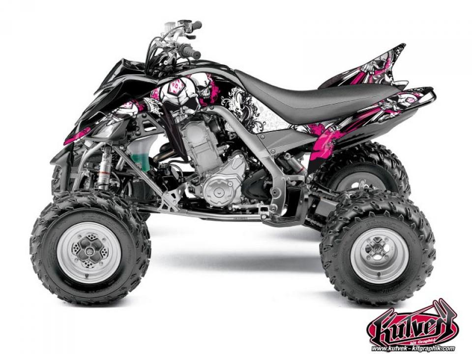 Autocollant stickers Kutvek pour Quad Yamaha 700 YFM R Raptor 2013 à 2018 Neuf