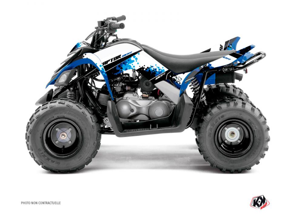 Autocollant stickers Kutvek pour Quad Yamaha 90 YFM R Raptor 2016 à 2023 Neuf