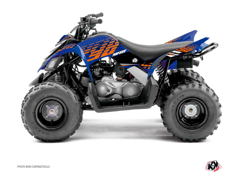 Autocollant stickers Kutvek pour Quad Yamaha 90 YFM R Raptor 2016 à 2023 Neuf