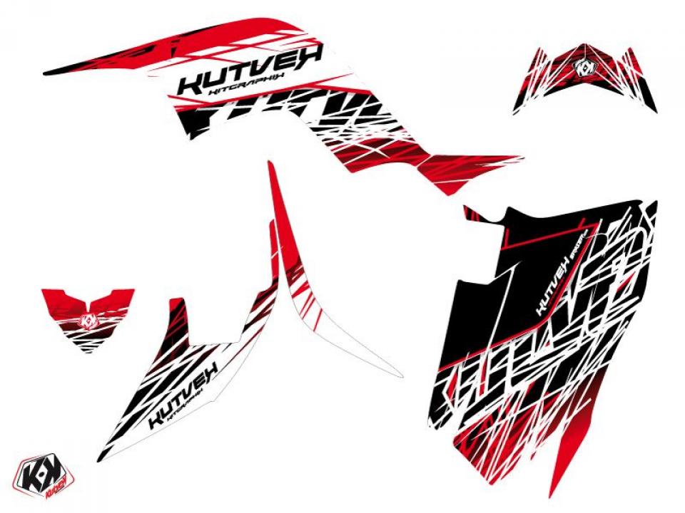 Autocollant stickers Kutvek pour Quad Yamaha 90 YFM R Raptor 2016 à 2023 Neuf