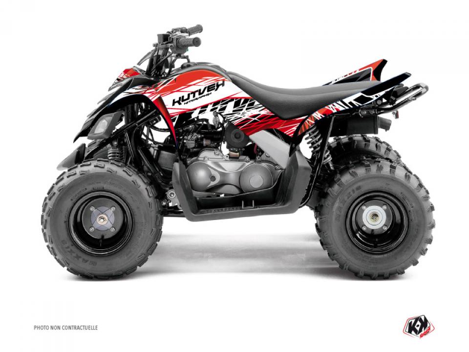 Autocollant stickers Kutvek pour Quad Yamaha 90 YFM R Raptor 2016 à 2023 Neuf