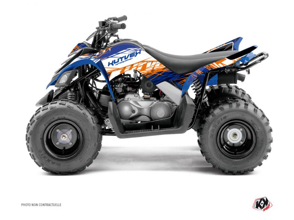 Autocollant stickers Kutvek pour Quad Yamaha 90 YFM R Raptor 2016 à 2023 Neuf