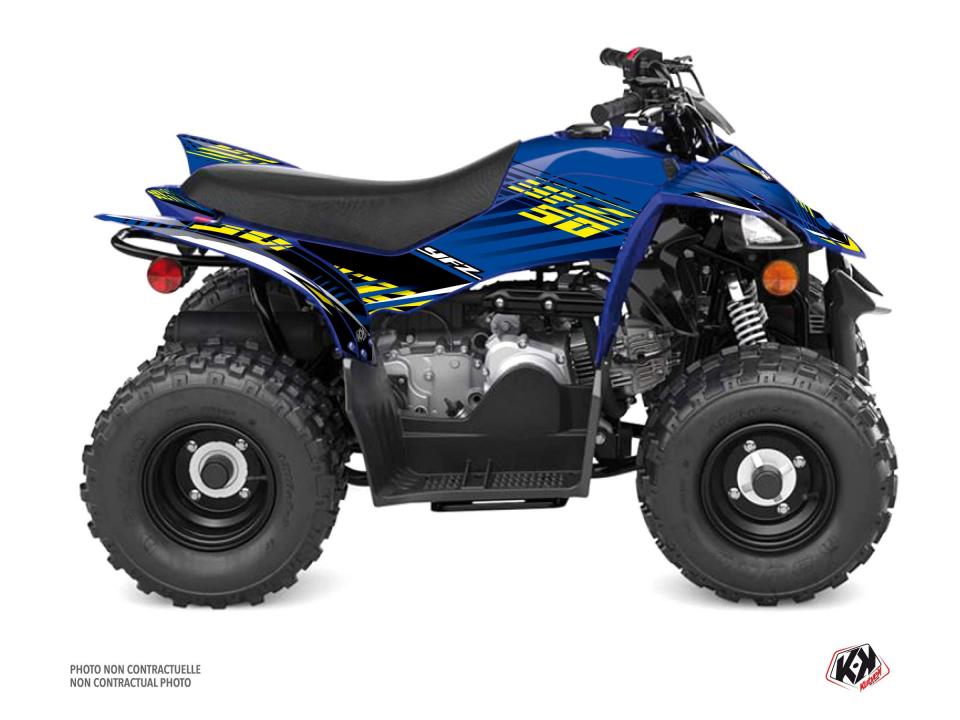 Autocollant stickers Kutvek pour Quad Yamaha 50 YFZ 2016 à 2018 Neuf