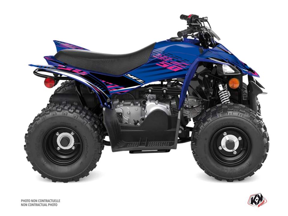 Autocollant stickers Kutvek pour Quad Yamaha 50 YFZ 2016 à 2018 Neuf