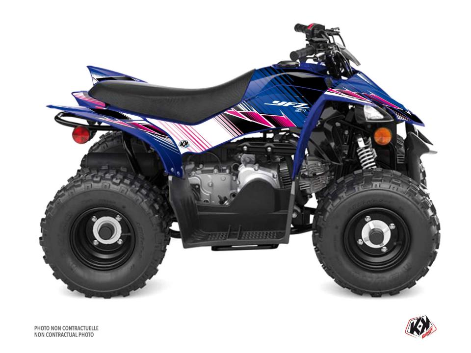 Autocollant stickers Kutvek pour Quad Yamaha 50 YFZ 2016 à 2018 Neuf