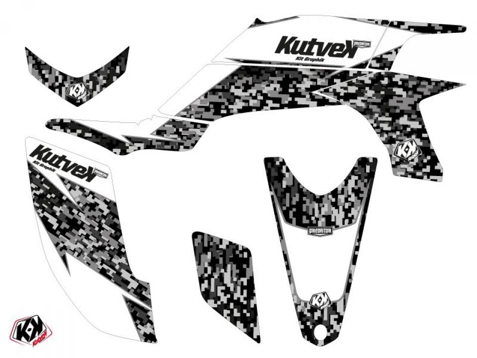 Autocollant stickers Kutvek pour Quad Yamaha 450 YFZ S CARBU 2004 à 2009 Neuf