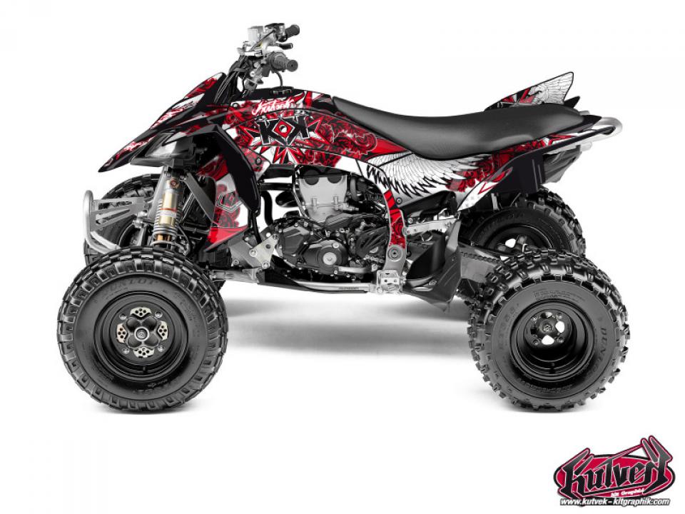 Autocollant stickers Kutvek pour Quad Yamaha 450 YFZ R INJECTION 2010 à 2013 Neuf