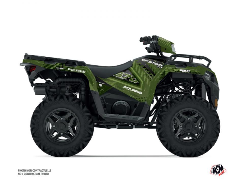 Autocollant stickers Kutvek pour Quad Polaris 570 Sportsman 2018 à 2020 Neuf