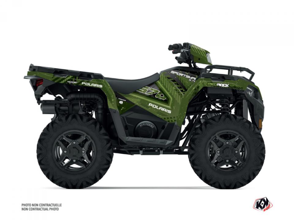 Autocollant stickers Kutvek pour Quad Polaris 570 Sportsman 2021 à 2023 Neuf