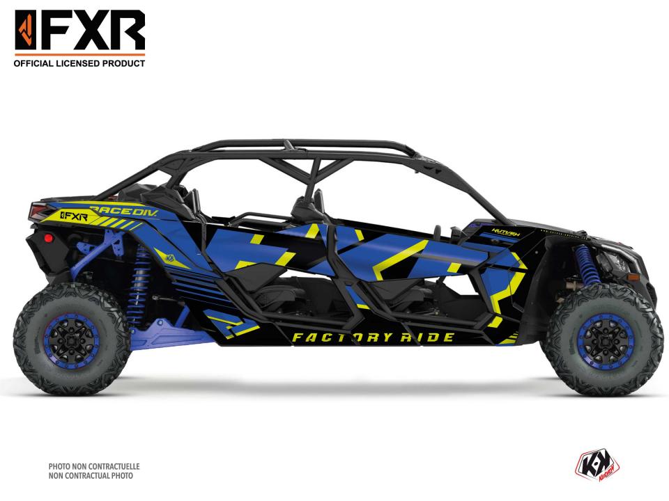 Autocollant stickers Kutvek pour Quad CAN-AM 900 Maverick X3 Max Turbo 2017 à 2023 Neuf