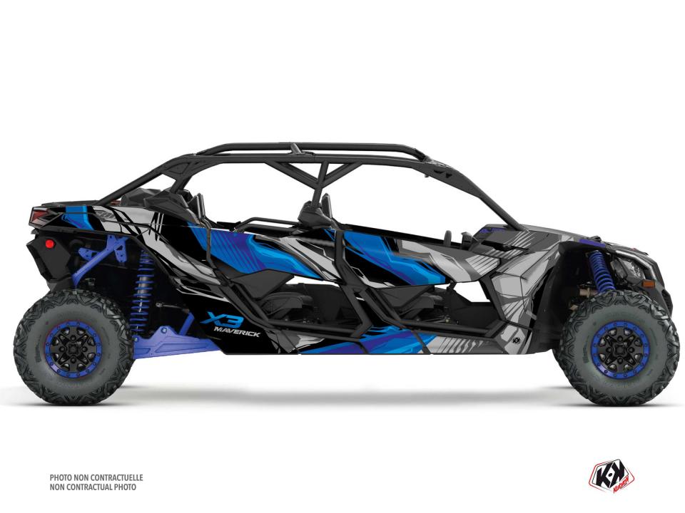 Autocollant stickers Kutvek pour Quad CAN-AM 900 Maverick X3 Max Turbo 2017 à 2023 Neuf