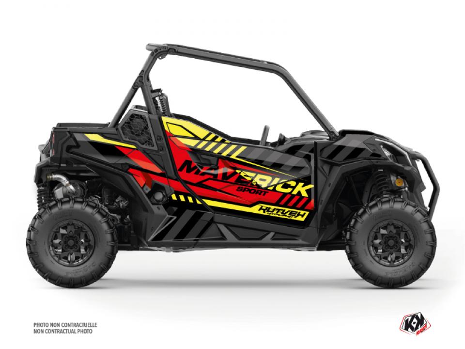 Autocollant stickers Kutvek pour SSV CAN-AM 800 MAVERICK R TRAIL EFI 2018 à 2023 Neuf