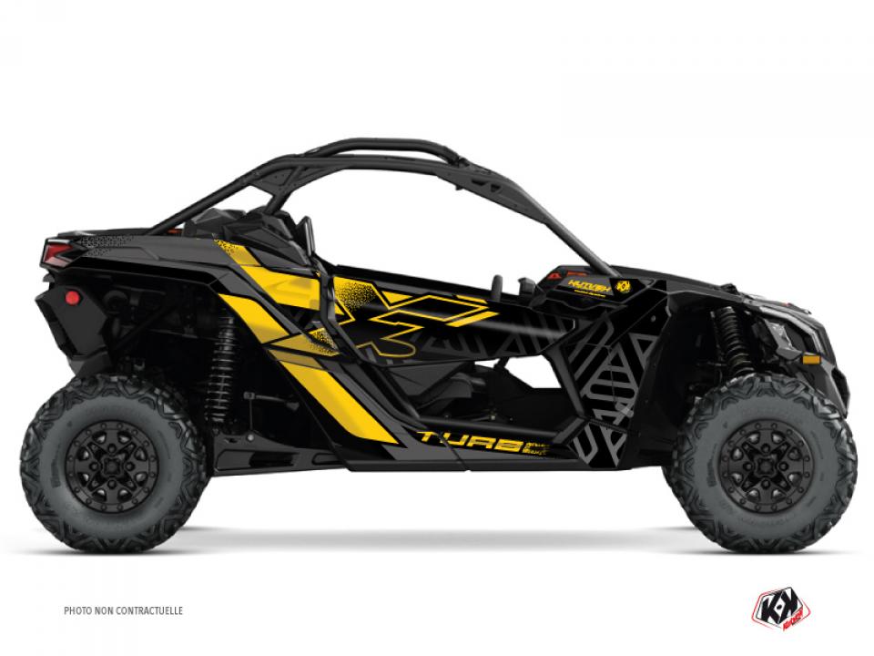 Autocollant stickers Kutvek pour SSV CAN-AM 900 MAVERICK X3 TURBO X MR 2018 à 2023 Neuf