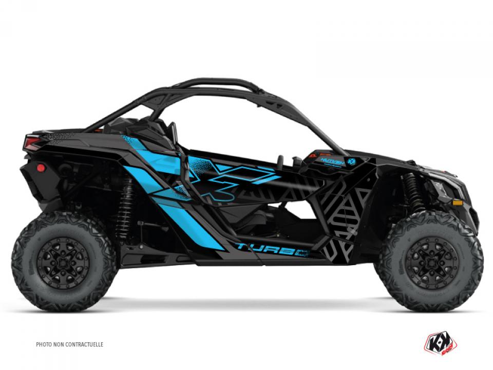 Autocollant stickers Kutvek pour Quad CAN-AM 900 Maverick X3 Turbo 2018 à 2023 Neuf