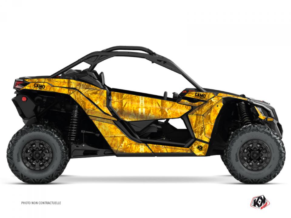 Autocollant stickers Kutvek pour Quad CAN-AM 900 Maverick X3 Max Turbo R 2018 à 2023 Neuf