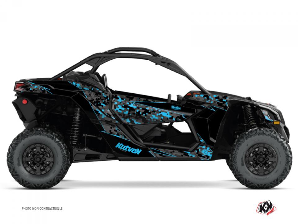 Autocollant stickers Kutvek pour Quad CAN-AM 900 Maverick X3 Turbo 2018 à 2023 Neuf