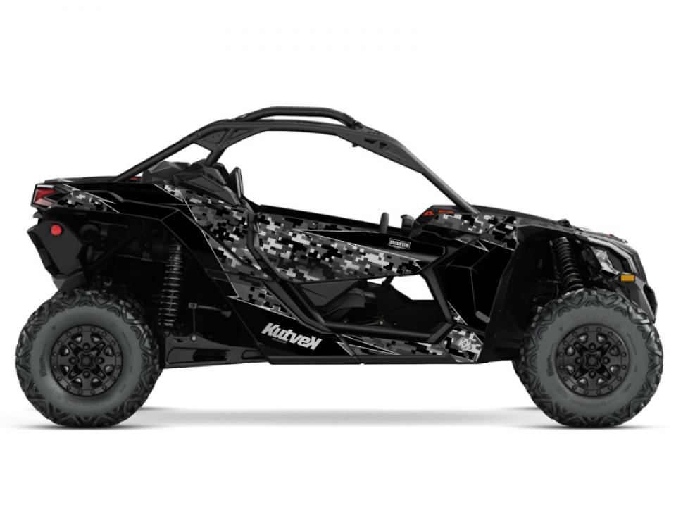 Autocollant stickers Kutvek pour Quad CAN-AM 900 Maverick X3 Max Turbo 2018 à 2023 Neuf