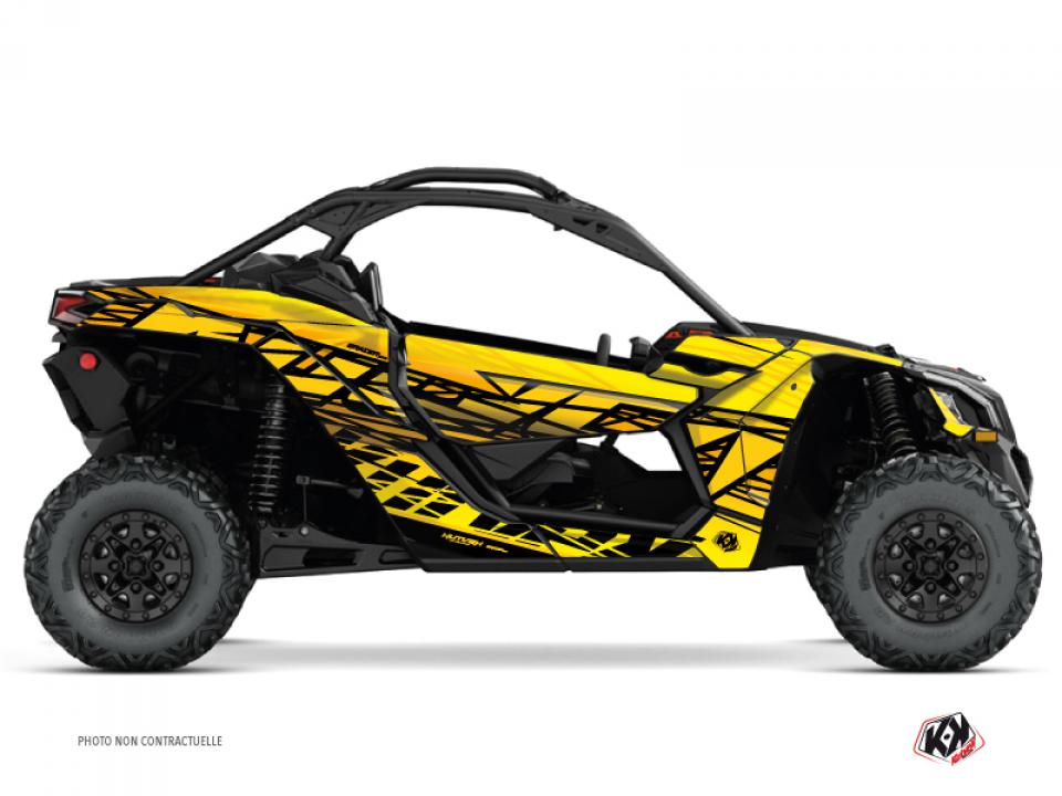 Autocollant stickers Kutvek pour SSV CAN-AM 900 MAVERICK X3 TURBO R X DS DPS 2018 à 2023 Neuf