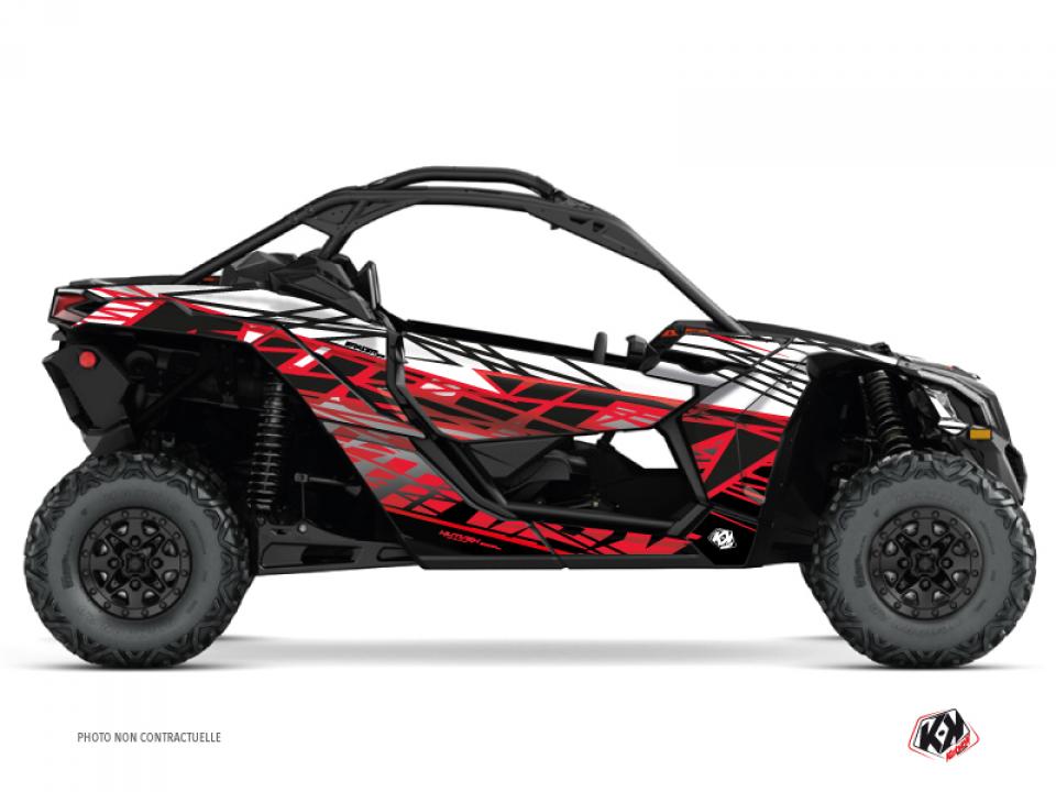 Autocollant stickers Kutvek pour Quad CAN-AM 900 Maverick X3 Turbo 2018 à 2023 Neuf