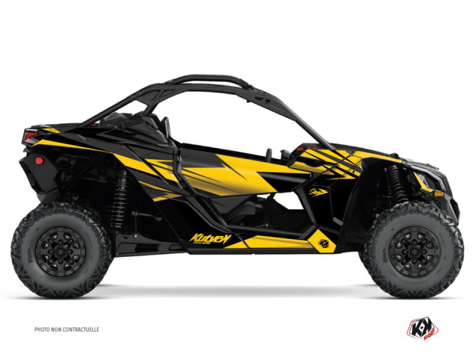 Autocollant stickers Kutvek pour SSV CAN-AM 900 MAVERICK X3 XRS DPS SML 2018 à 2023 Neuf