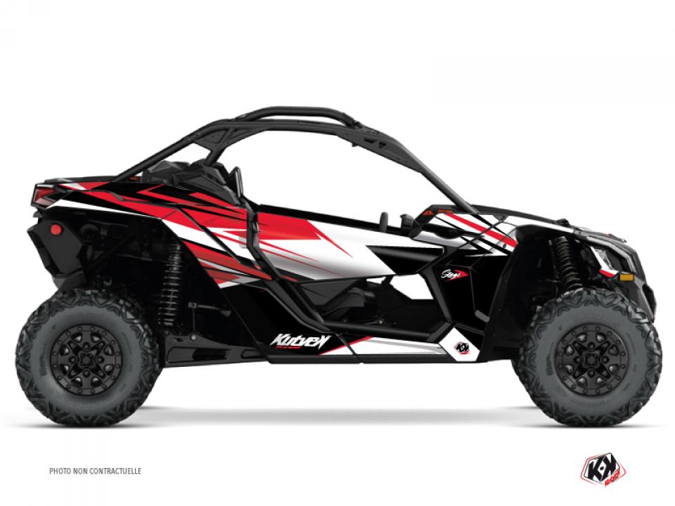 Autocollant stickers Kutvek pour Quad CAN-AM 900 Maverick X3 Turbo R 2018 à 2023 Neuf