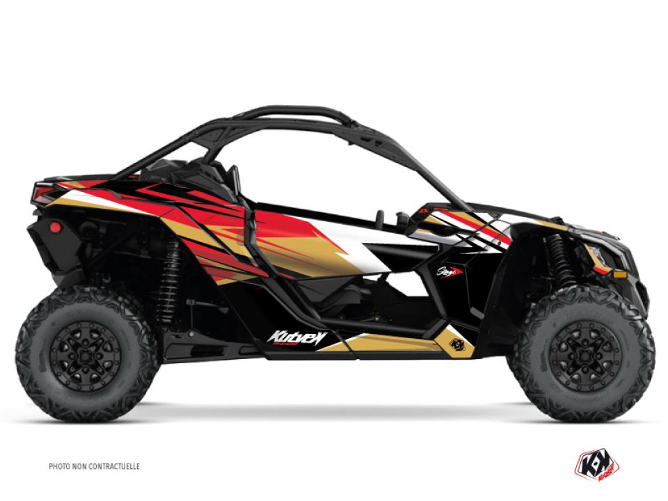 Autocollant stickers Kutvek pour SSV CAN-AM 900 MAVERICK X3 X RC 2018 à 2023 Neuf