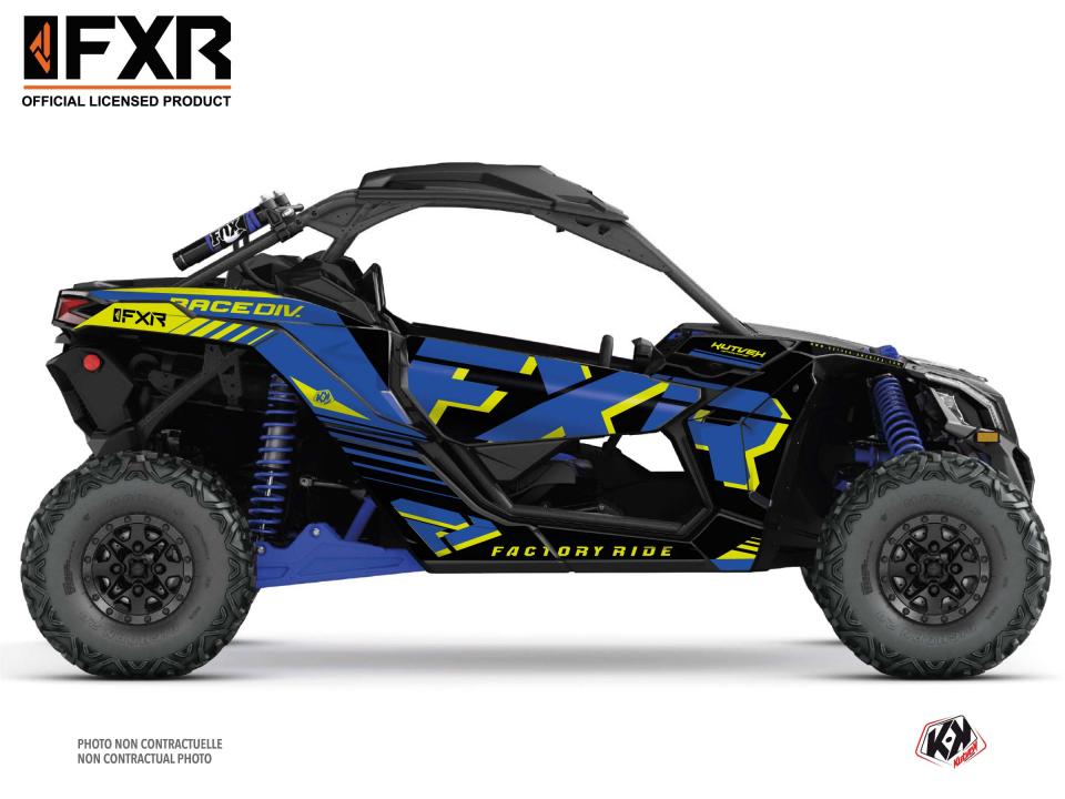 Autocollant stickers Kutvek pour SSV CAN-AM 900 MAVERICK X3 TURBO R X MR 2018 à 2023 Neuf